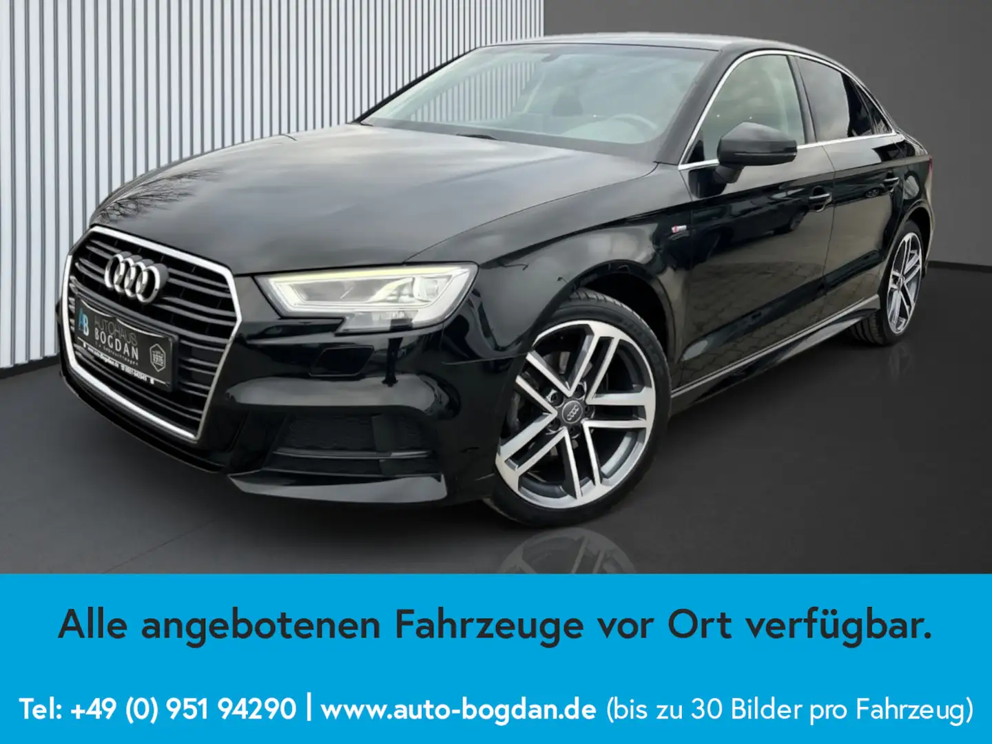 Audi A3 35 TFSI S-Line Select. LED*Navi*Teilleder*Tempomat Schwarz - 2