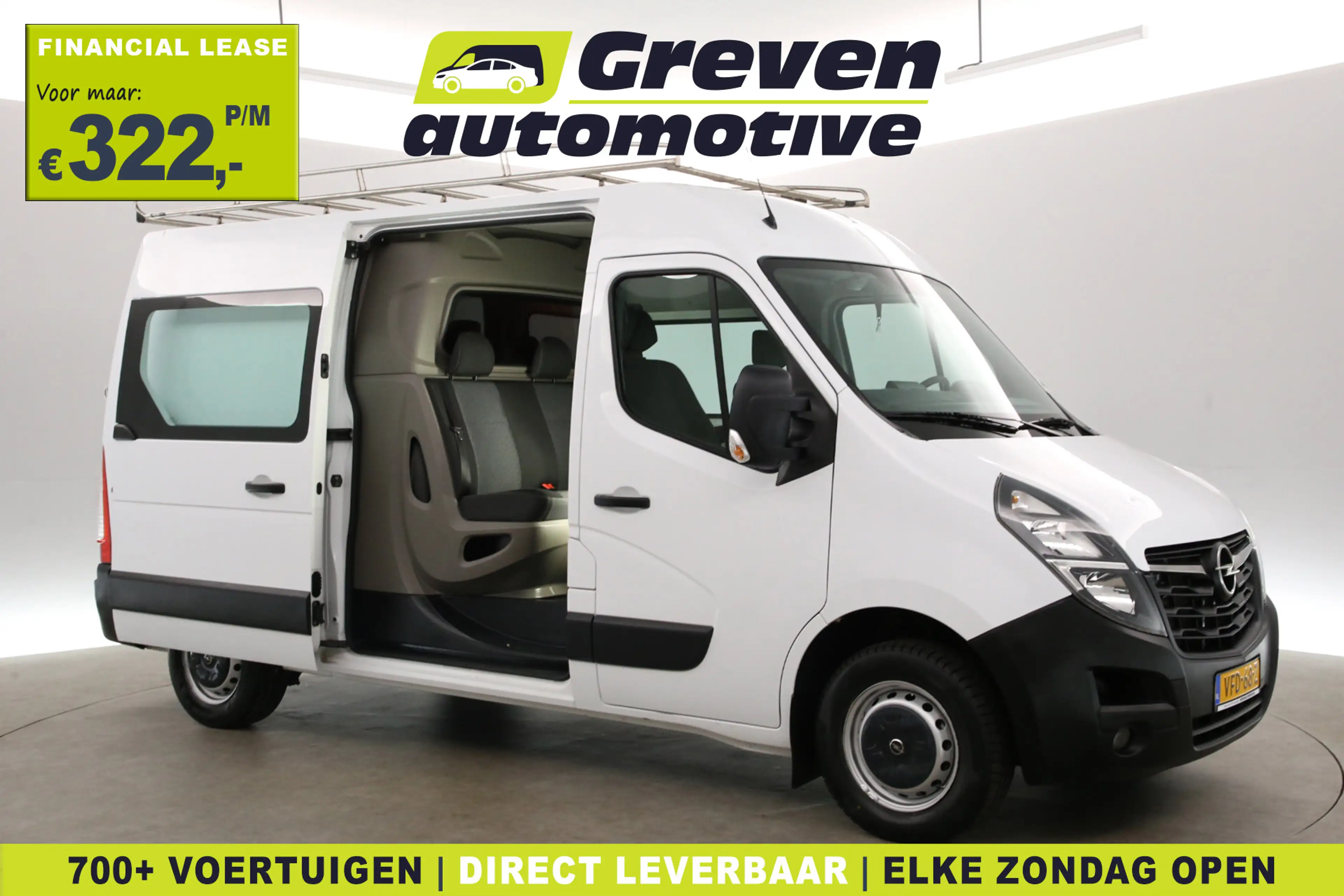 Opel Movano 2.3 Turbo 150PK L2H2 | Dubbele Cabine | Clima | Ca
