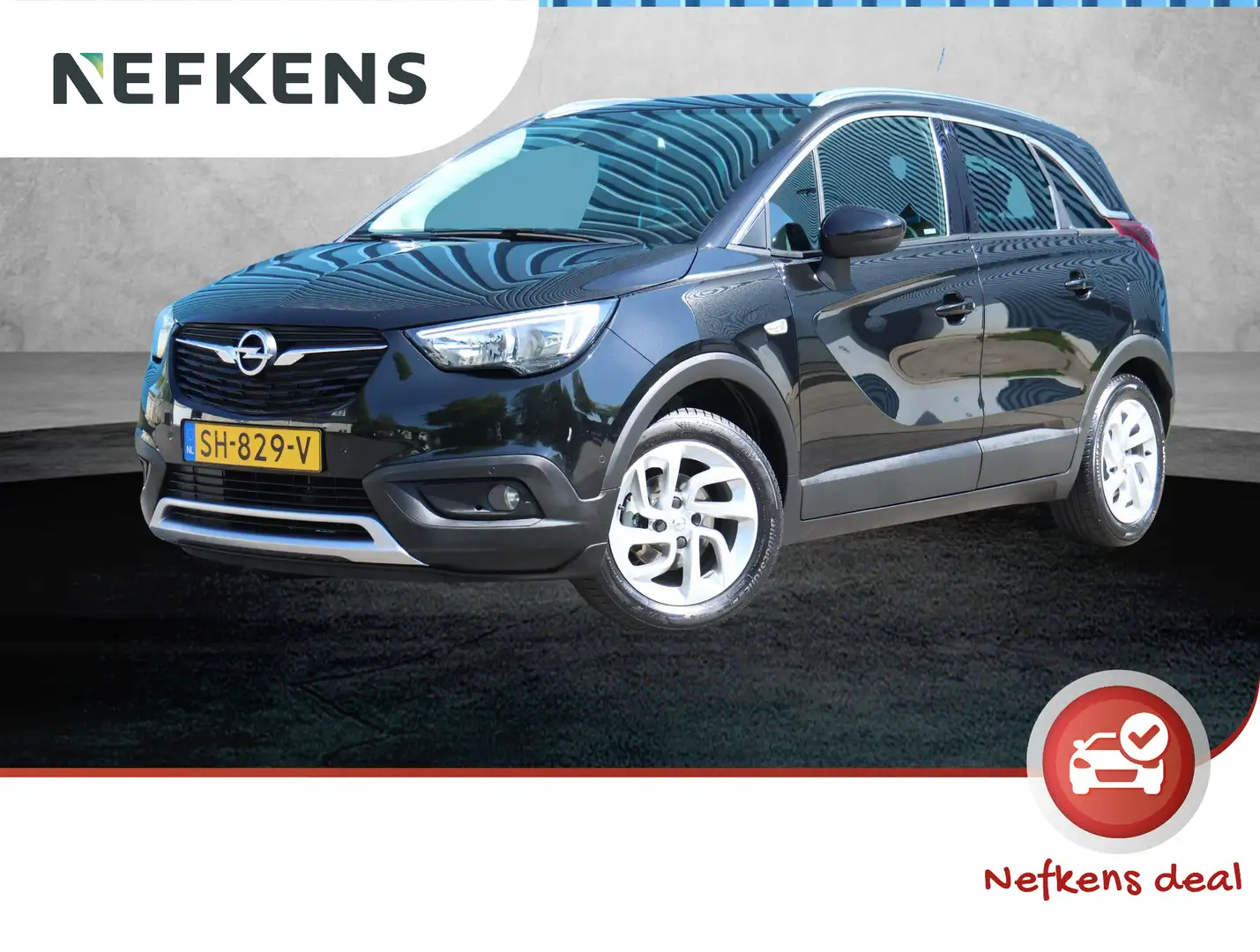 Opel Crossland X 1.2 82PK Innovation | Camera | Trekhaak | AGR stoe Zwart - 1