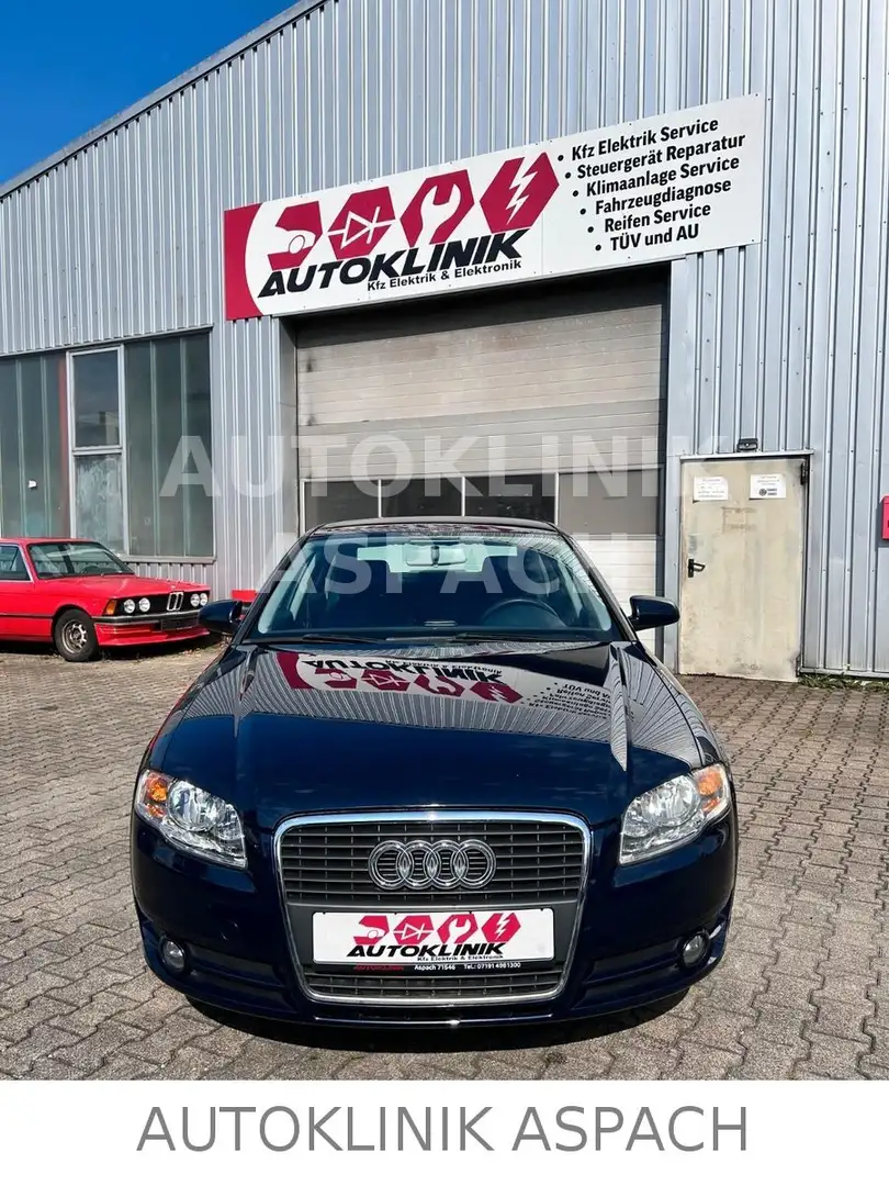 Audi A4 Lim. 2.0 * KLIMA * AHK * TÜV NEU Blau - 2