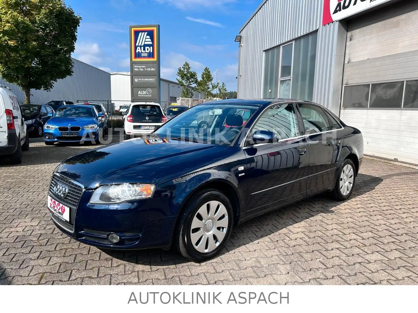 Audi A4 Lim. 2.0 * KLIMA * AHK * TÜV NEU Blau - 1