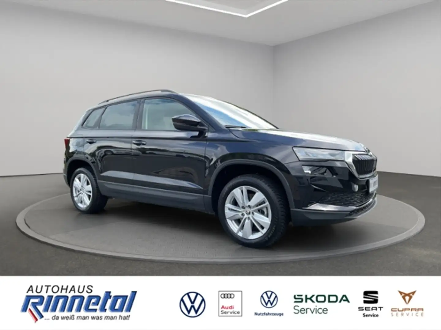 Skoda Karoq 1.5 TSI DSG "Selection" NAVI+LED LICHT+KAMERA+TRA Schwarz - 2