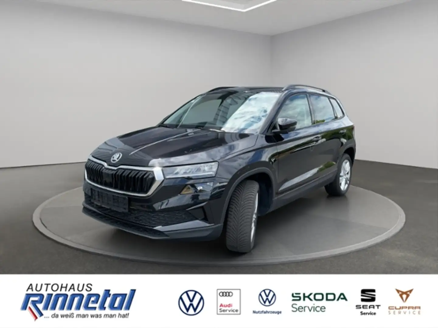 Skoda Karoq 1.5 TSI "Selection" DSG LED+ACC+NAVI+SHZG VS+KLIM Schwarz - 1