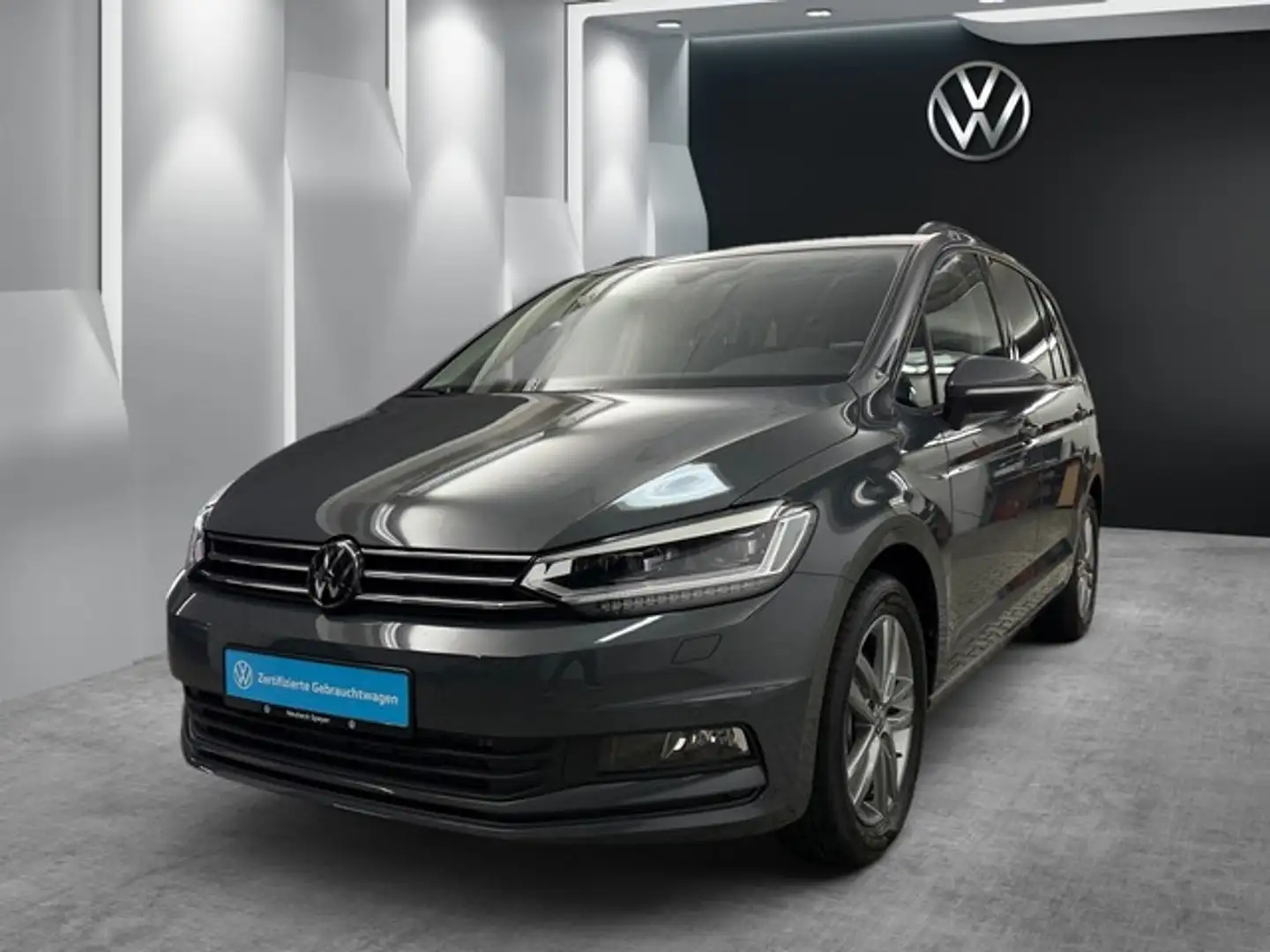 Volkswagen Touran 1.5TSI Comfortline 7 SZ LED ACC RFK NAVI Grijs - 1