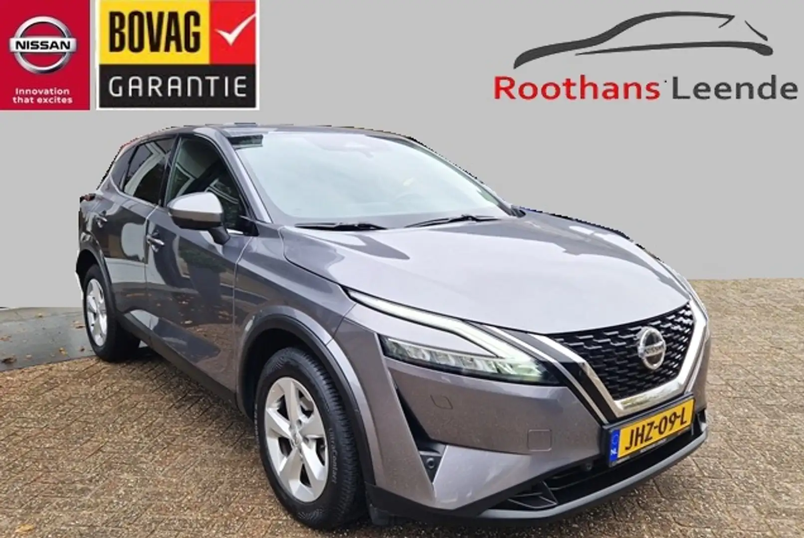 Nissan Qashqai 1.3 158PK DIG-Turbo Mild-Hybrid X-Tronic A/T N-Con Grijs - 1