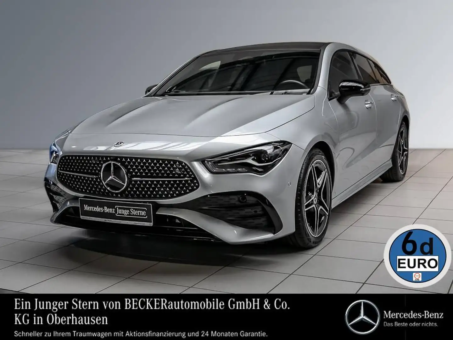 Mercedes-Benz CLA 200 AMG PANO NIGHT BURMESTER Argent - 1