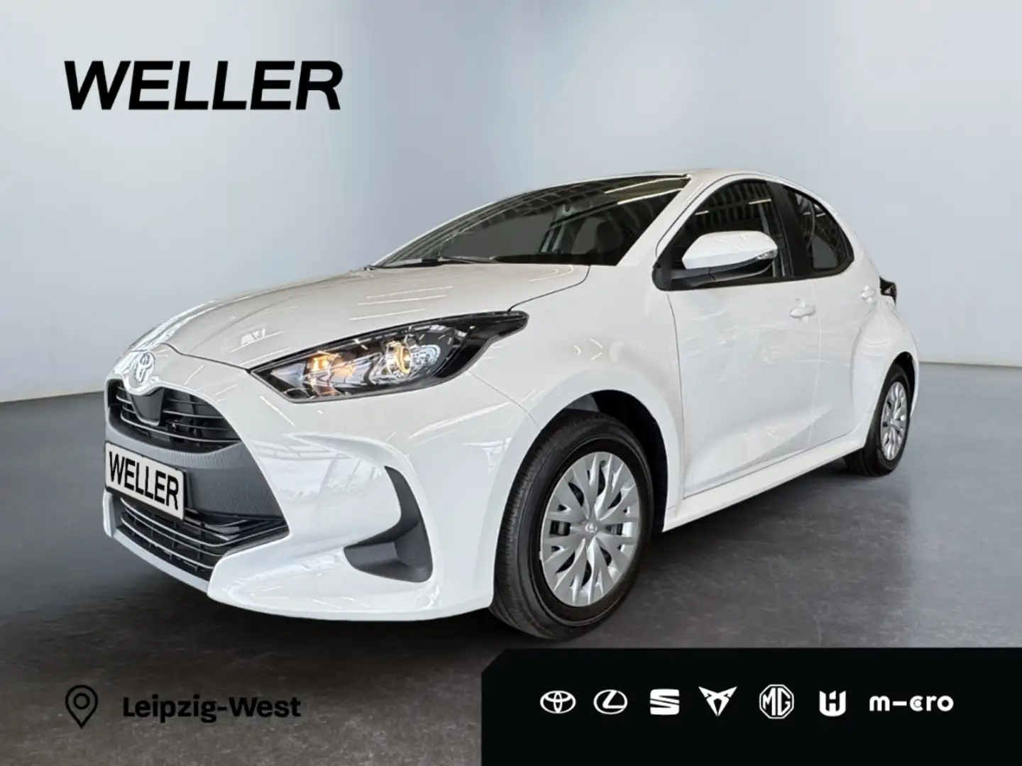 Toyota Yaris Hybrid 116 1.5 Business Edition *CAM*SHZ* Blanc - 1