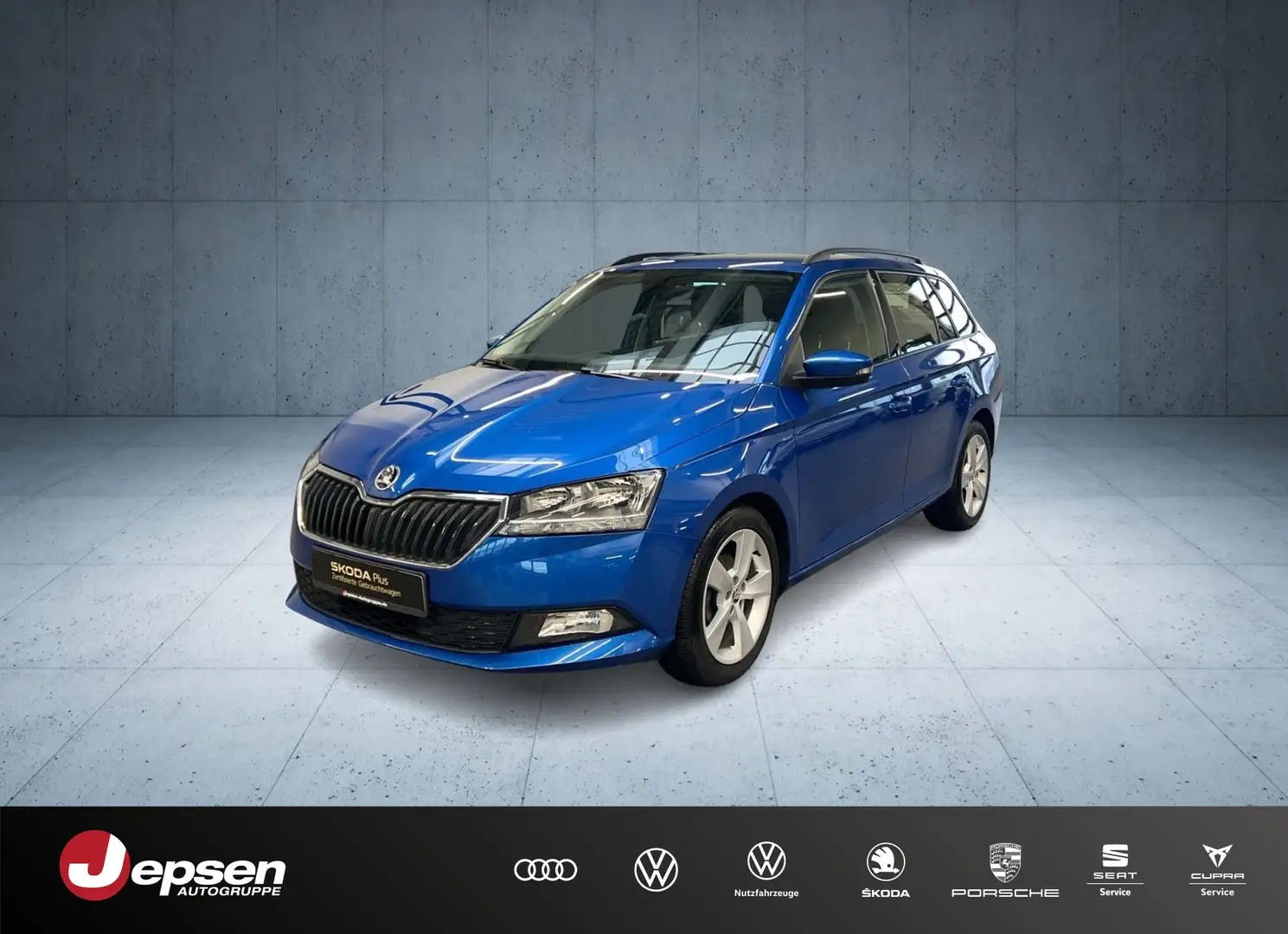Skoda Fabia Combi 1.0 TSI Active /SITZHEIZUNG Blau - 1