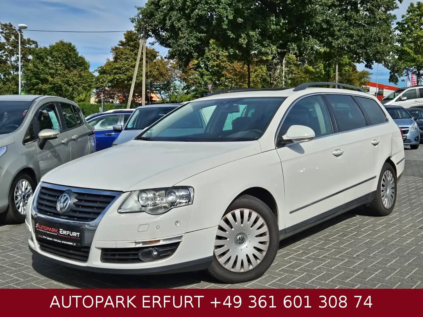 Volkswagen Passat Variant Comfortline EcoFuel / ERDGAS-CNG Weiß - 1