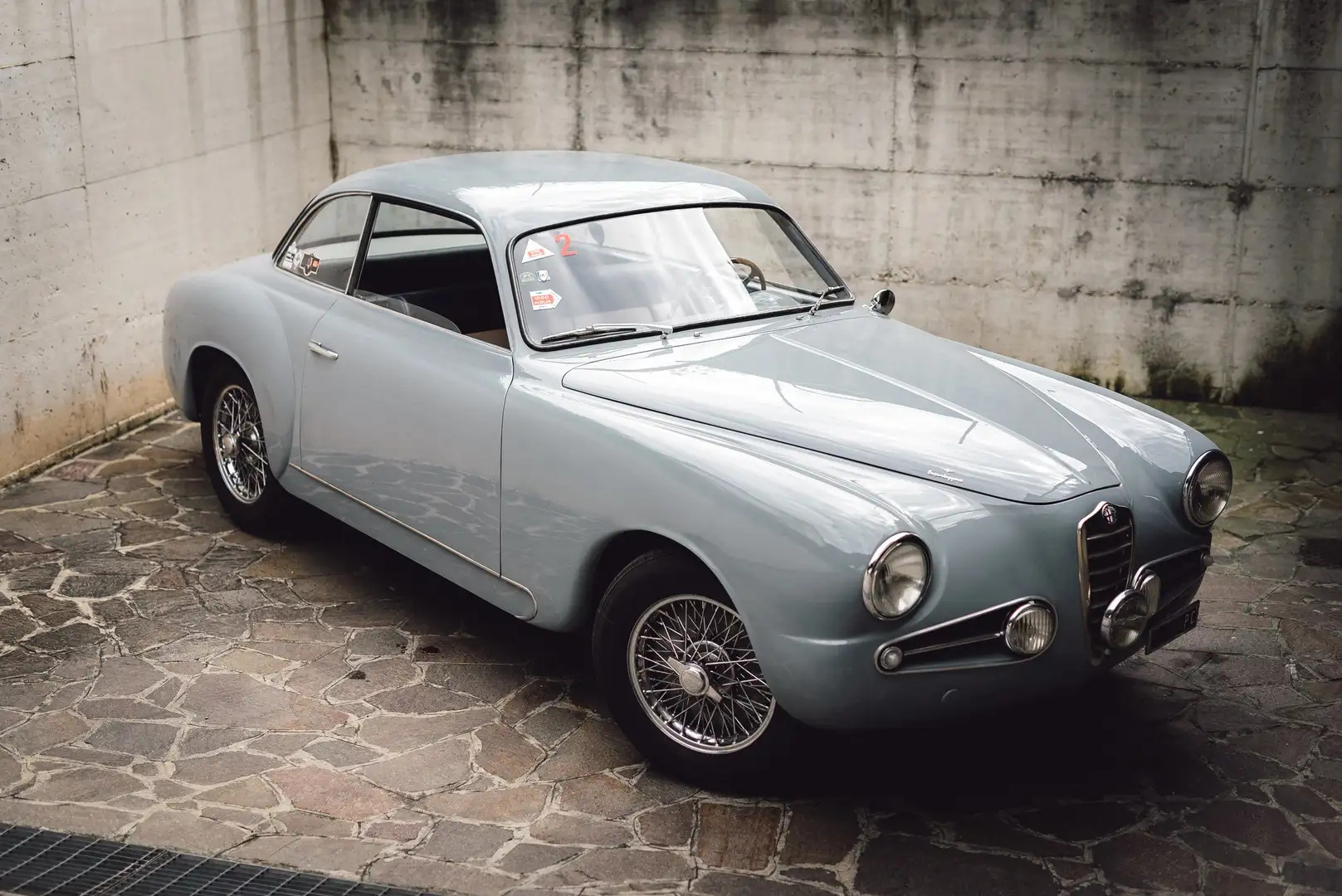 Alfa Romeo Sprint 1900 Super Sprint Touring Superleggera | Targa Oro Gris - 1