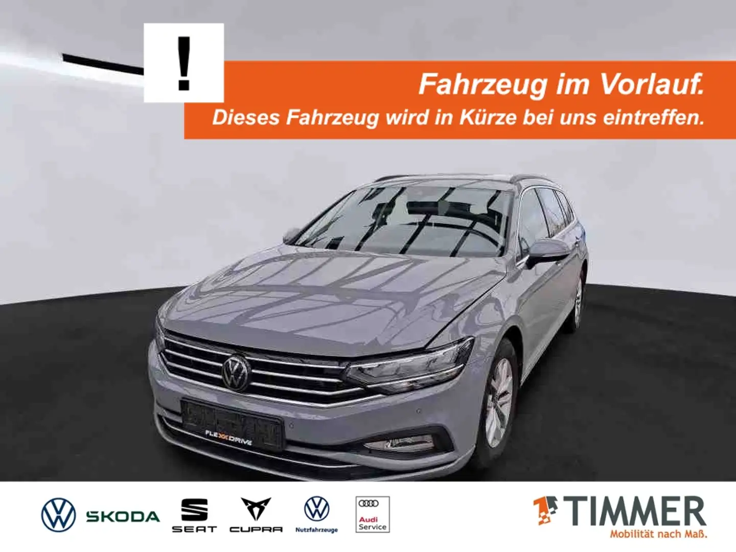 Volkswagen Passat Variant 2.0 TDI DSG BUSINESS +LED +ACC +RKAM +NAVI +SHZ + Grau - 1