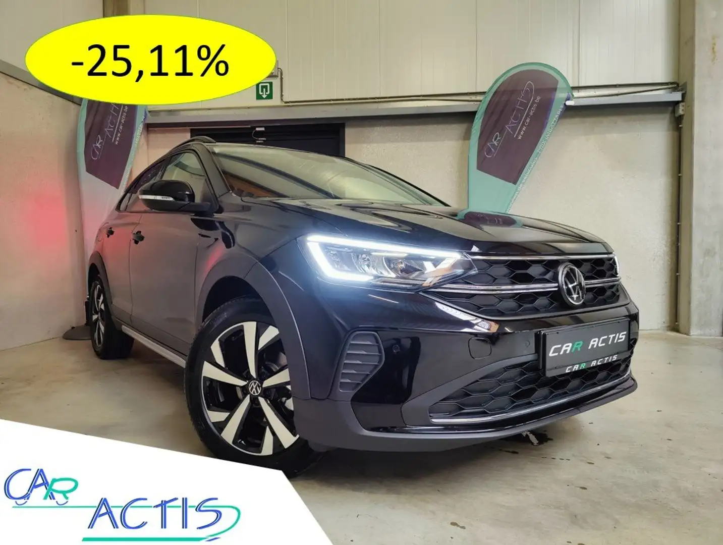 Volkswagen Taigo 1.0 TSI United DSG - CLIM AUTO - KESSY - CAM - ACC Noir - 1