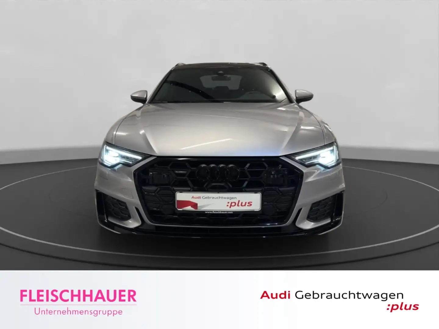 Audi A6 Avant 50 TDI qu. S line Matrix+AHK+Pano+20''+Navi Silber - 2