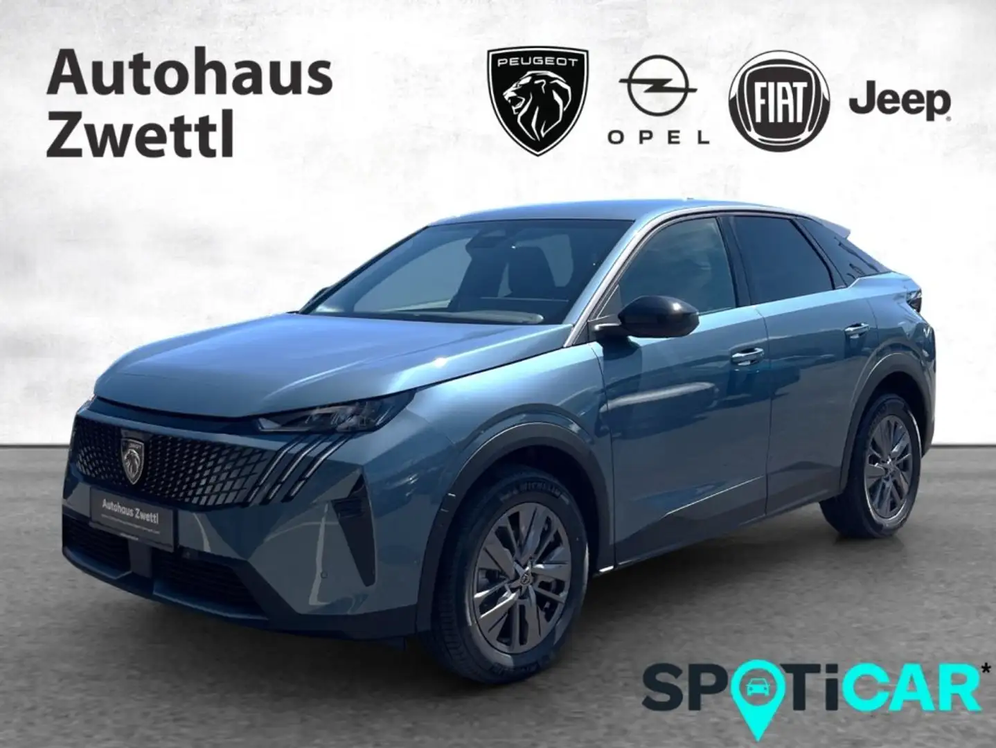 Peugeot 3008 Allure Hybrid 145 e-DCS6 Blau - 1
