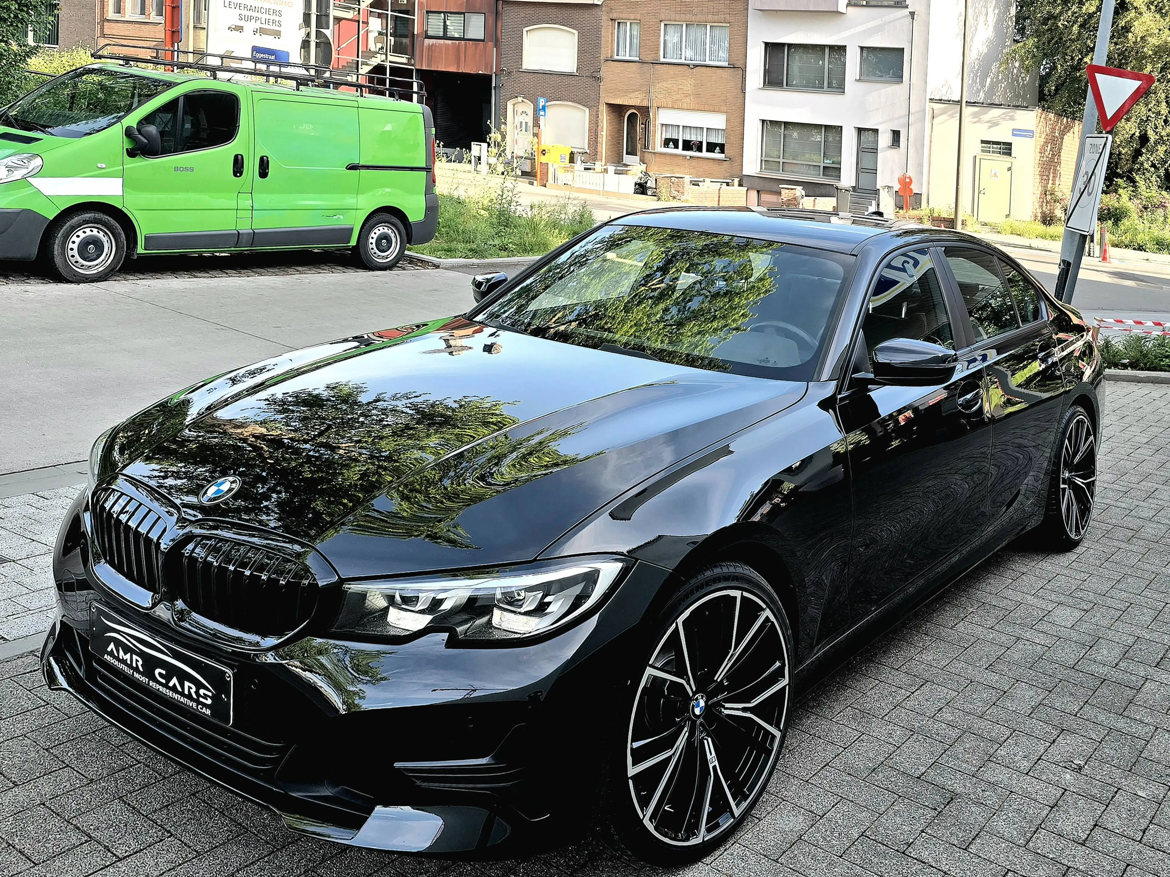 BMW 316 316DA 2.0D Sportseats-Virtual Cockpit-Geperforeerd leder-LED-Ambiance Light enz. — photo 8