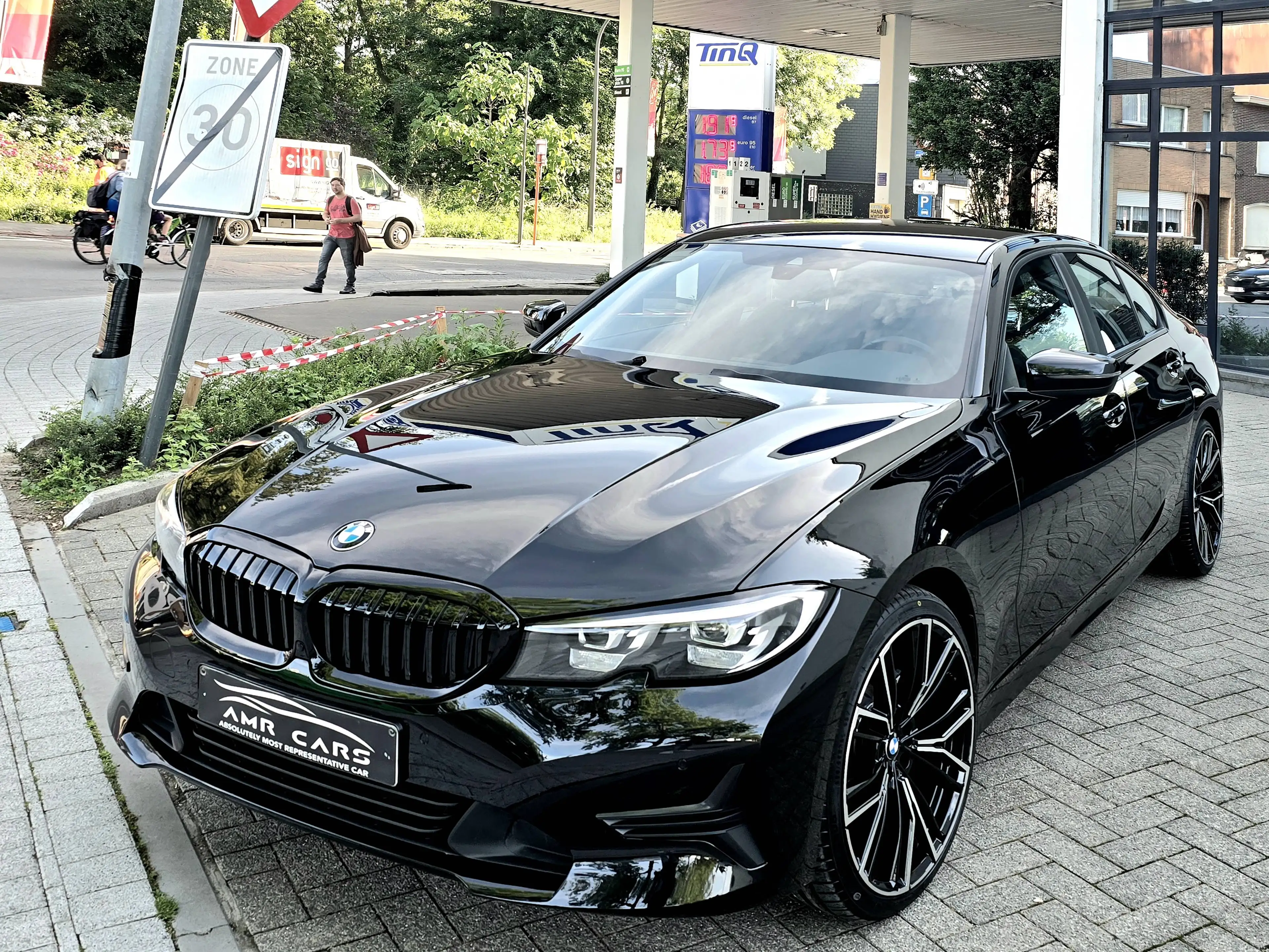 BMW 316 316DA 2.0D Sportseats-Virtual Cockpit-Geperforeerd leder-LED-Ambiance Light enz. — photo 3