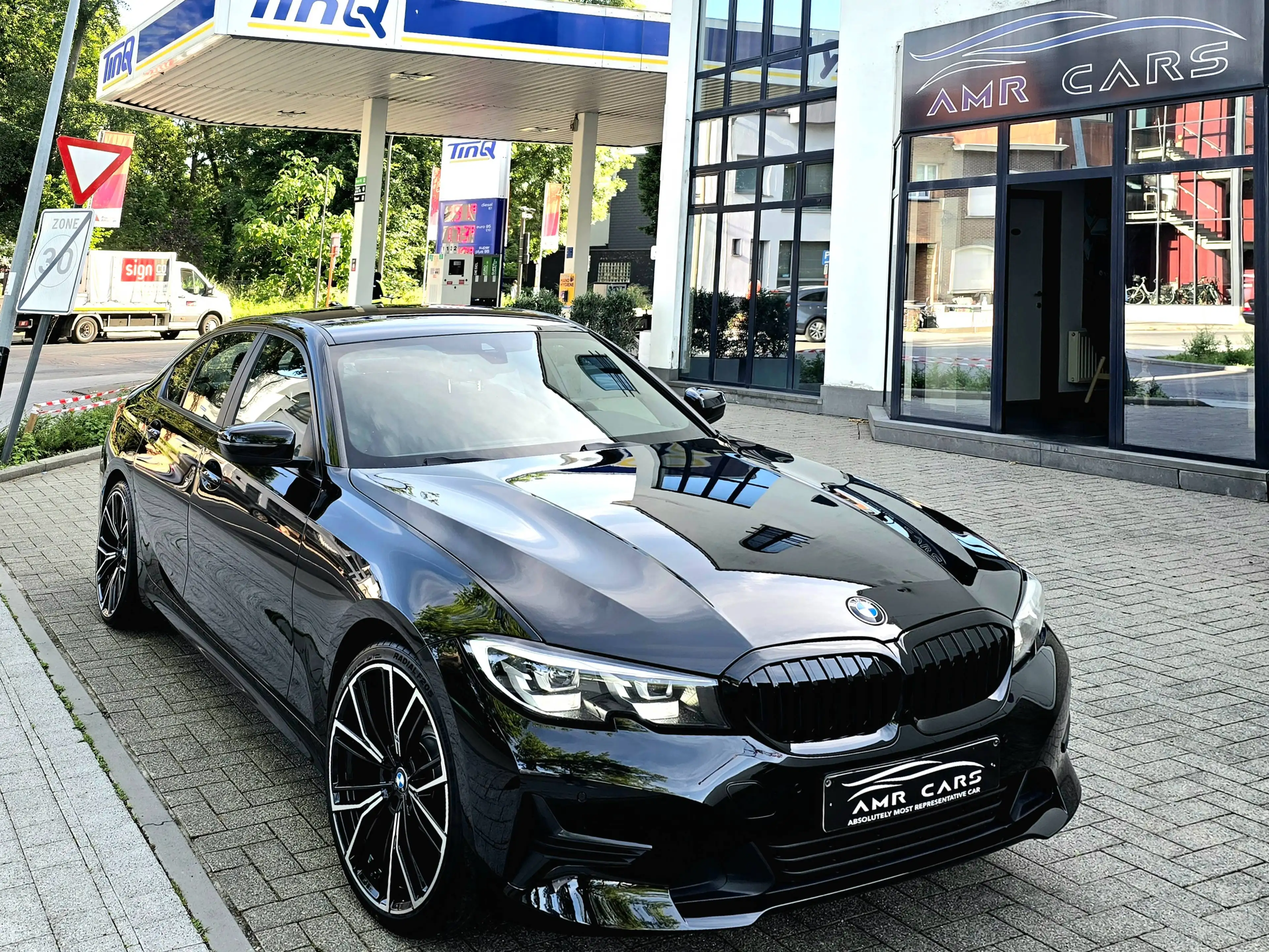 BMW 316 316DA 2.0D Sportseats-Virtual Cockpit-Geperforeerd leder-LED-Ambiance Light enz. — photo 10