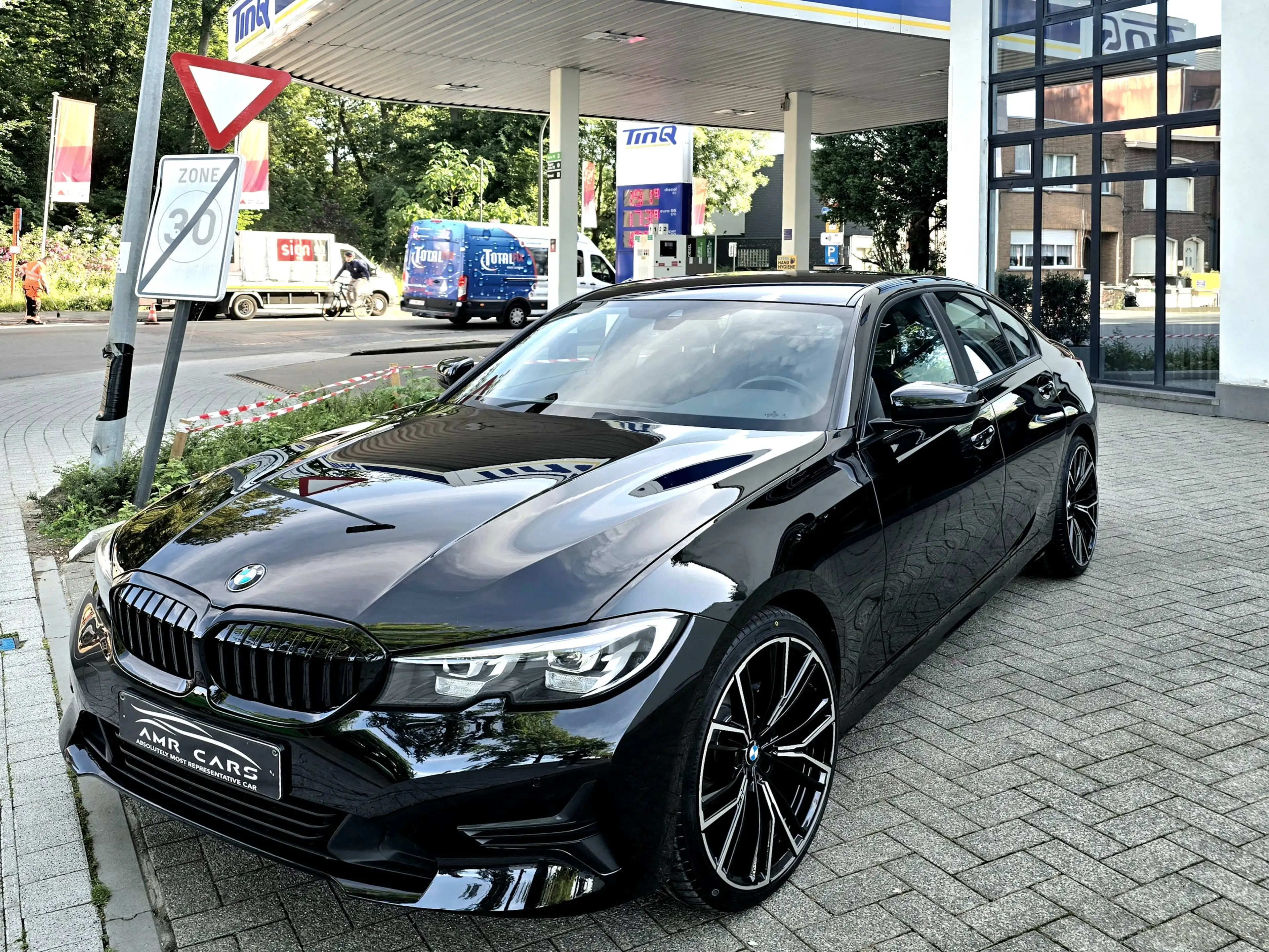BMW 316 316DA 2.0D Sportseats-Virtual Cockpit-Geperforeerd leder-LED-Ambiance Light enz. — photo 5