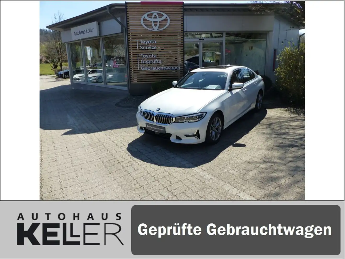 BMW 320 320d xDrive Aut. Luxury Line Weiß - 1