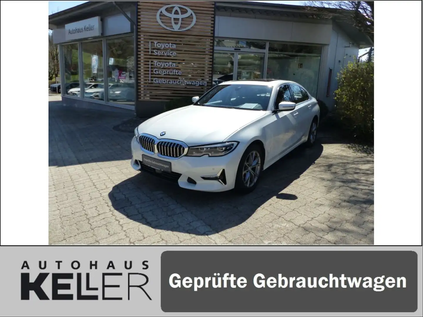BMW 320 320d xDrive Aut. Luxury Line Weiß - 2
