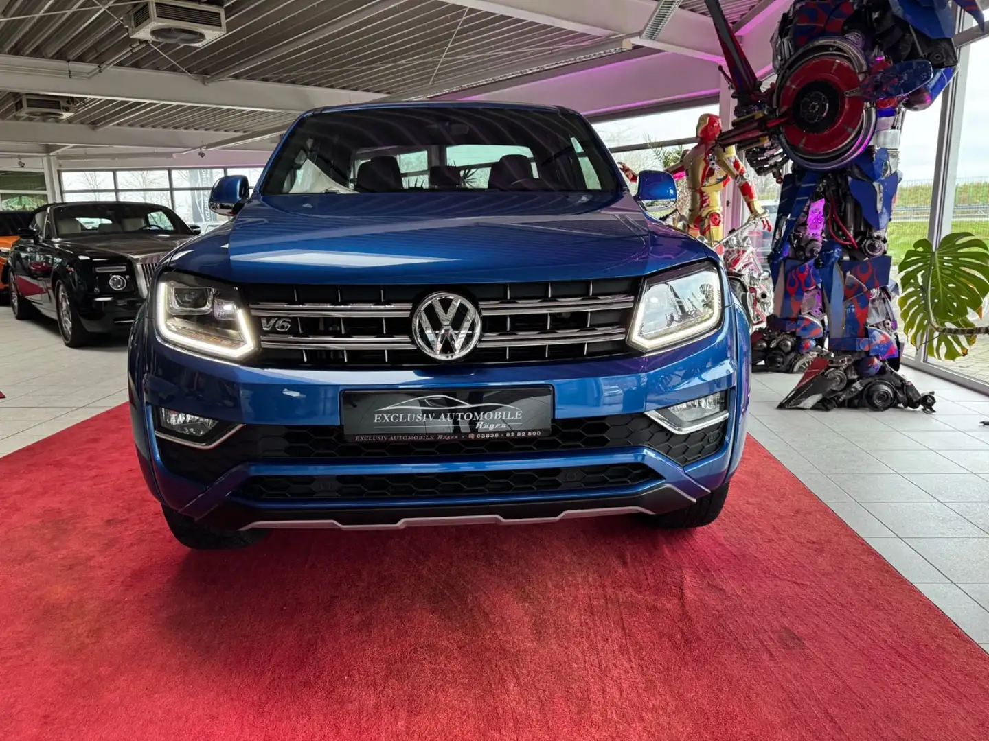 Volkswagen Amarok Aventura Standheizung Diffsperre 20" Mwst Blau - 2
