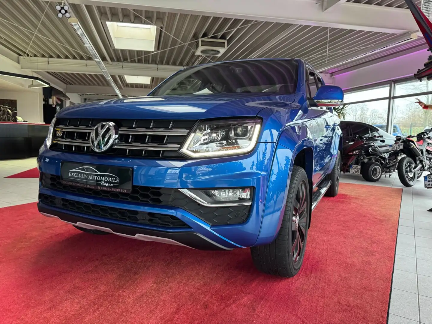 Volkswagen Amarok Aventura Standheizung Diffsperre 20" Mwst Blau - 1