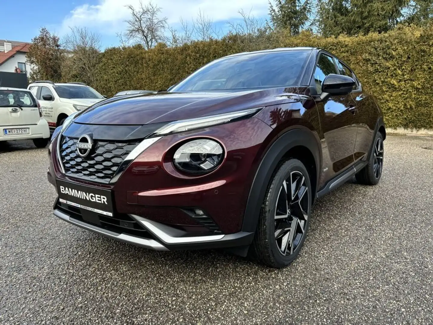Nissan Juke 1,6 Hybrid N-Design 143PS 4AMT Aut. Paars - 1