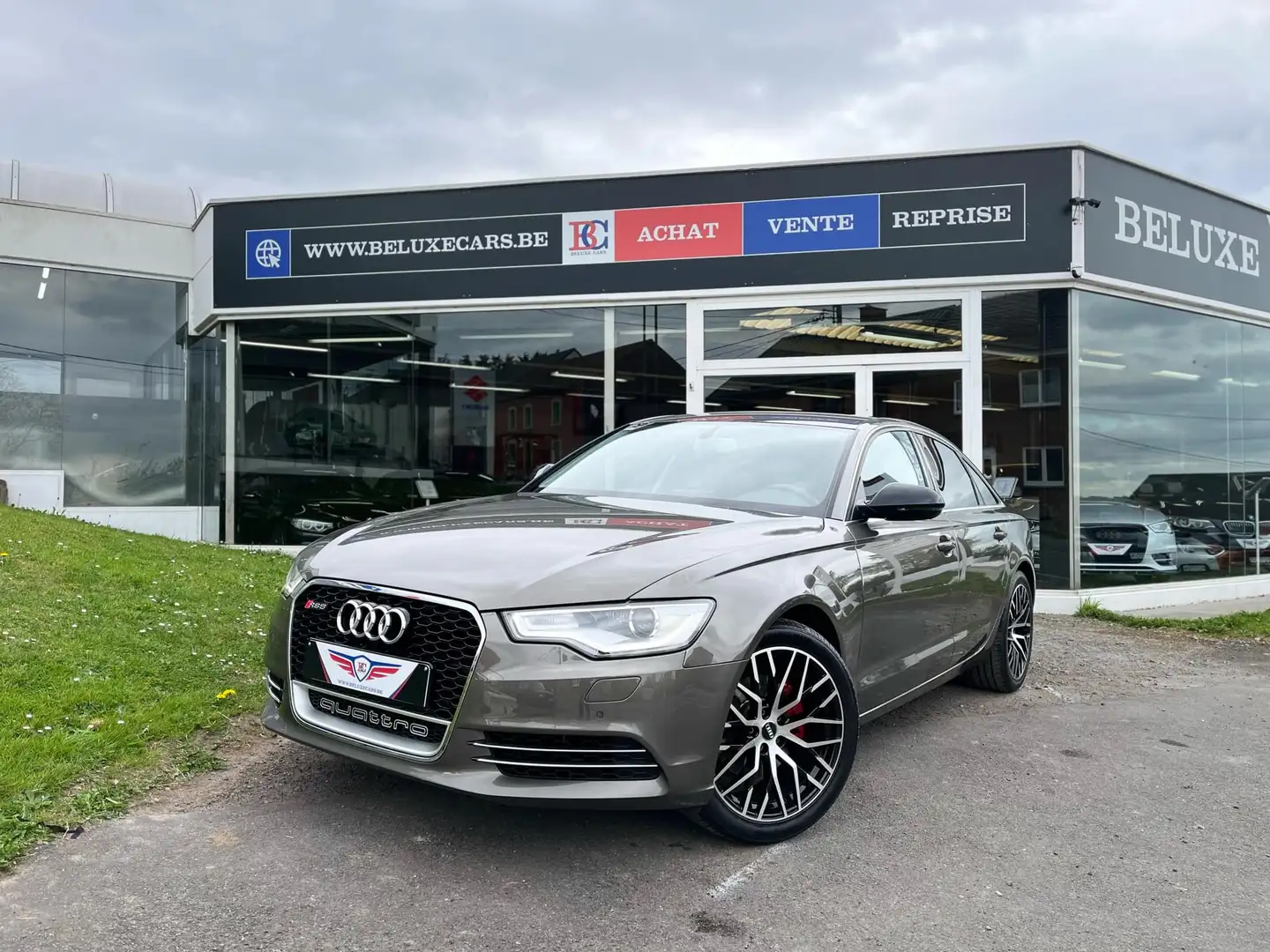 Audi A6 2.0 TFSI *LOOK-RS*CUIR*S-CHAUFFANT*GPS*XENON*JA19 Marrón - 1