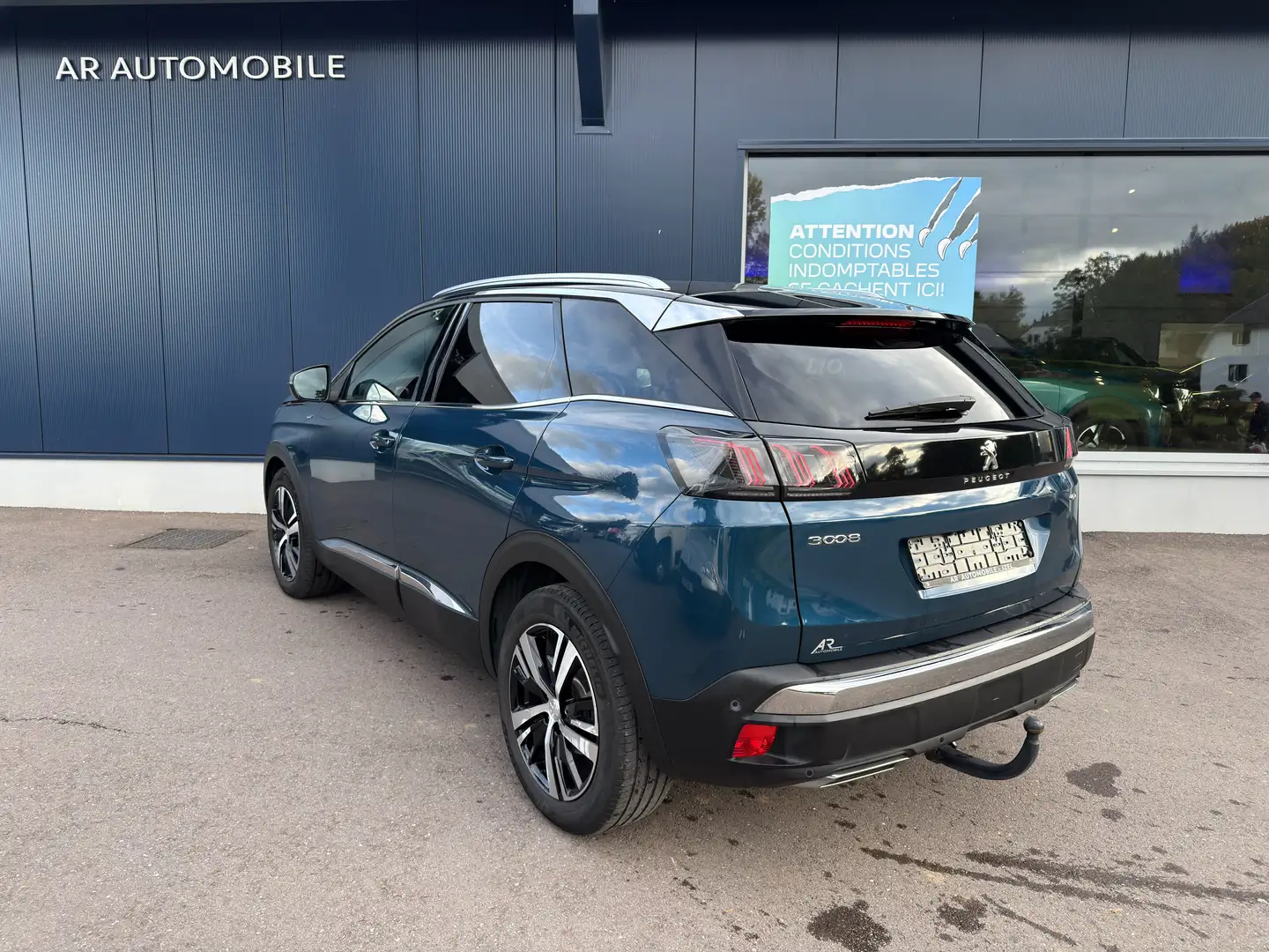 Peugeot 3008 3008 1.2 Turbo essence GT Blauw - 2