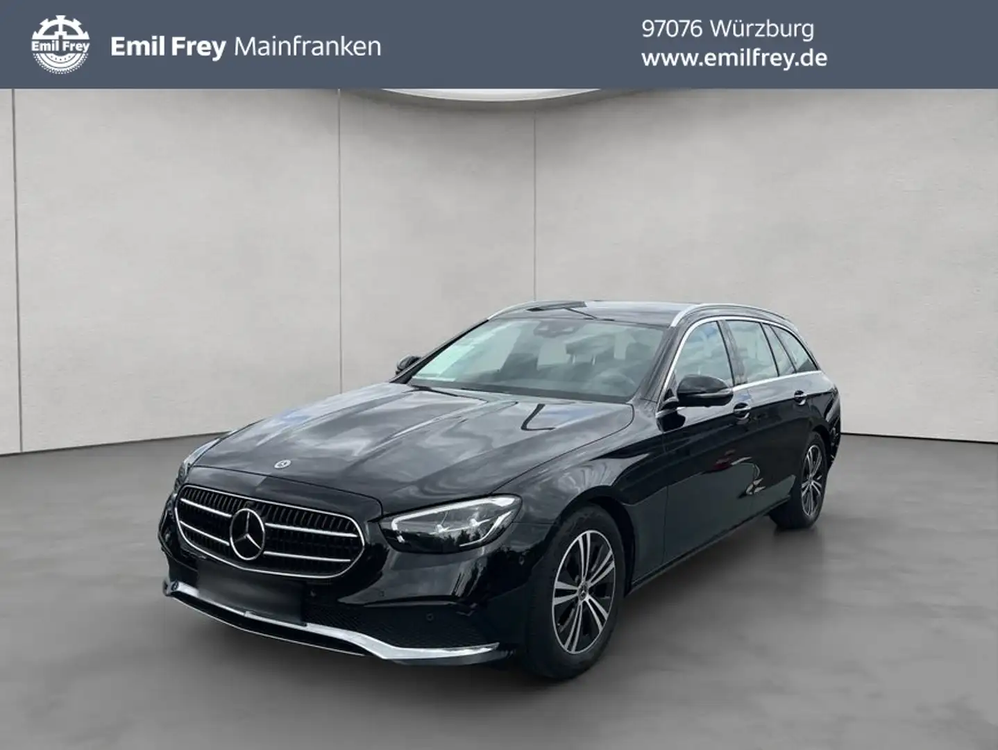 Mercedes-Benz E 220 E-Klasse Чорний - 1