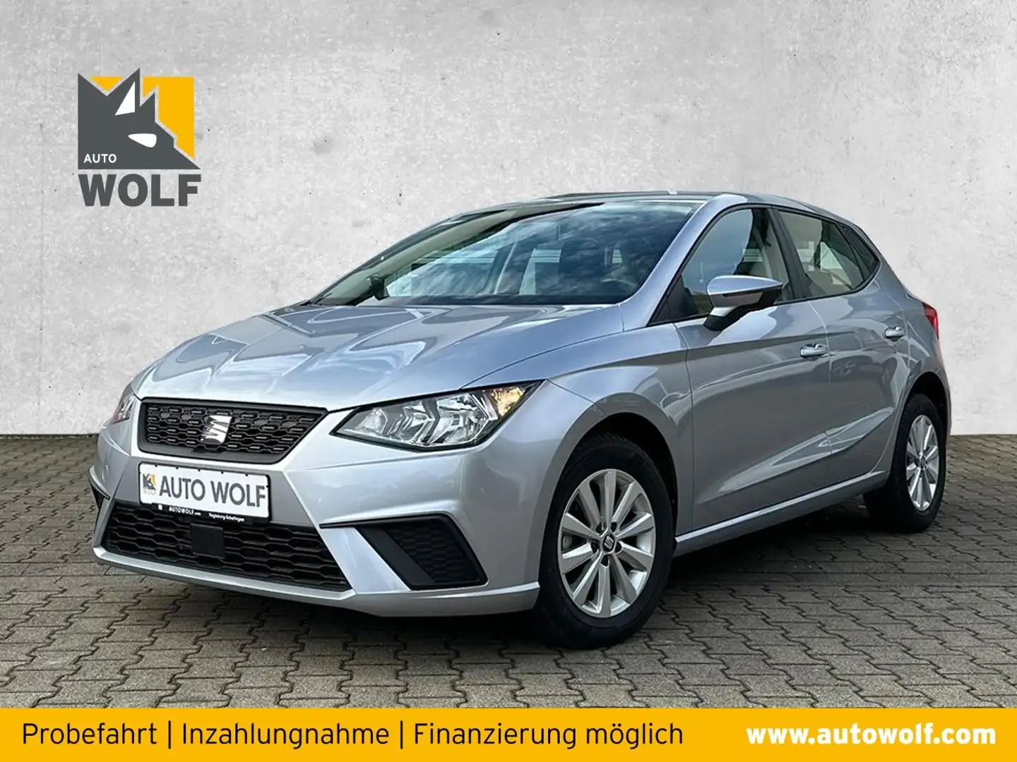 SEAT Ibiza 1.0 TSI Style *Navi*Alu*AppConnect*PDC Silber - 1
