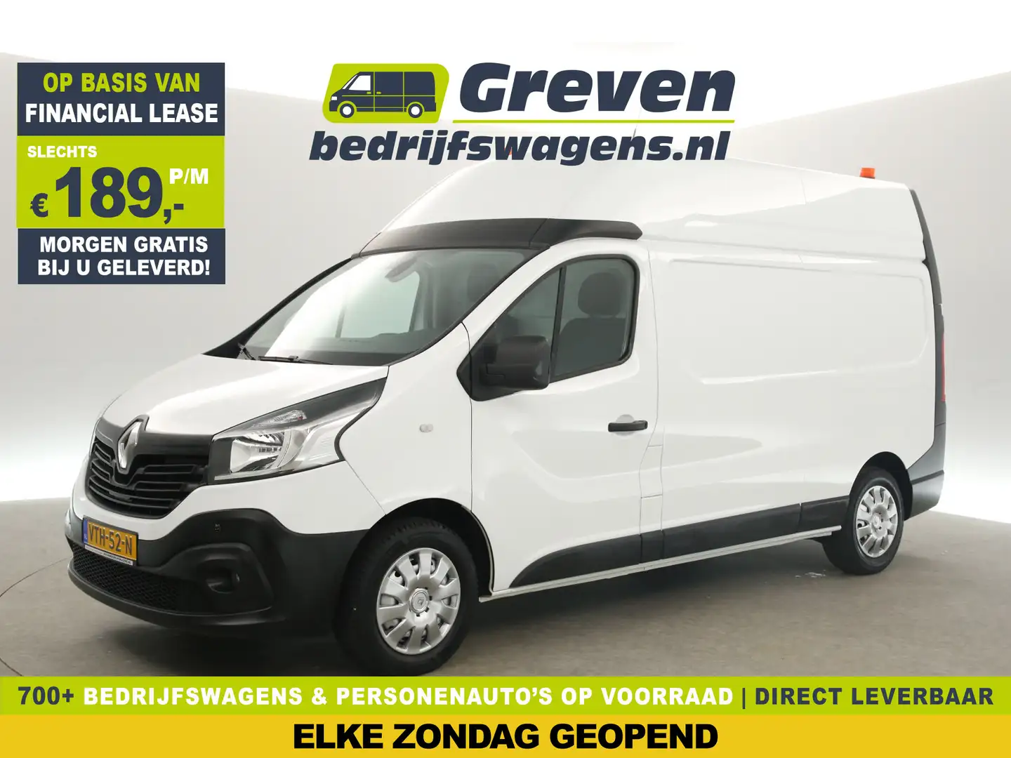 Renault Trafic 1.6 dCi T29 L2H2 | BPM VRIJ | Camper Ombouw | Airc Blanc - 1