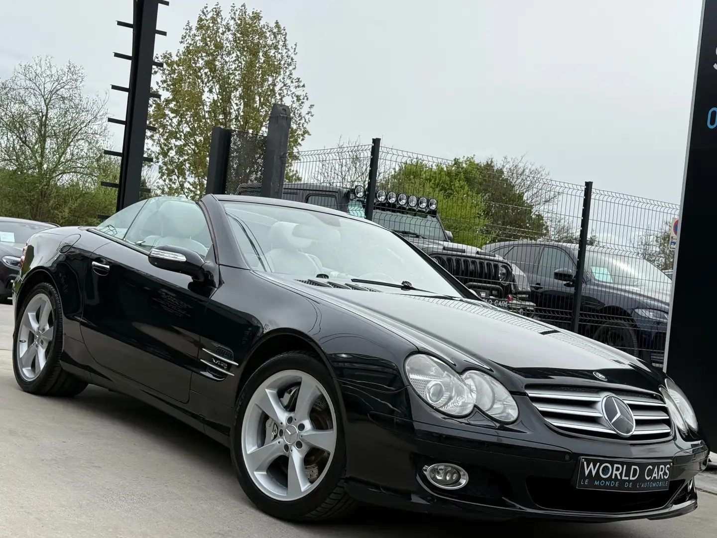 Mercedes-Benz SL 600 Roadster BiTurbo V12 PANO/ DISTRO/ XENON/ FULL OP. Negru - 2