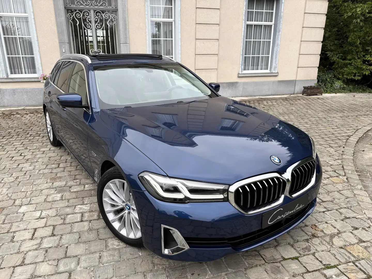BMW 530 e Touring Aut. Luxury Line Pano Dak, Garantie! Bleu - 1