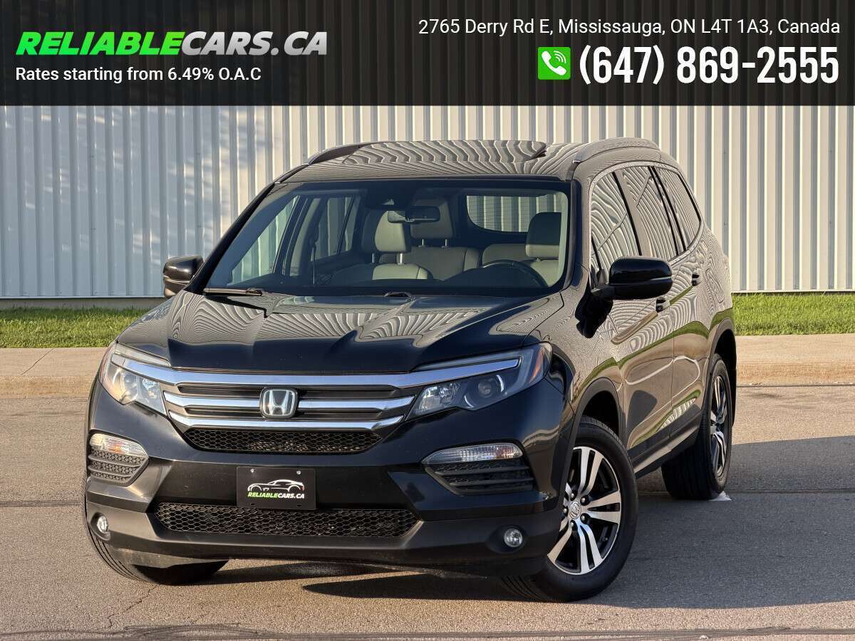 2016 Honda Pilot EX-L w/Navi | 4WD | No-Accident | 8 Passenger | Fu
