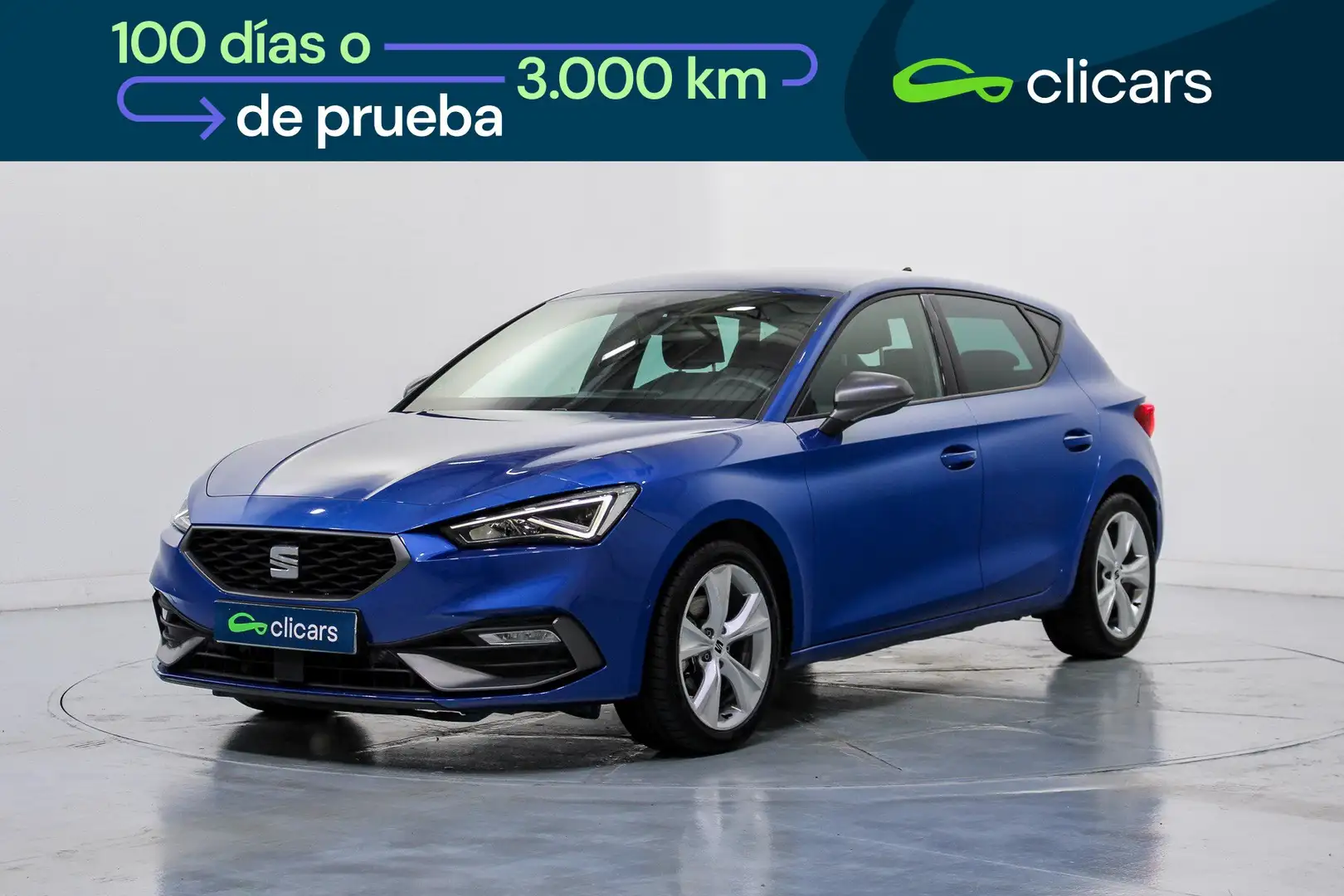 SEAT Leon 1.0 eTSI S&S FR 25º Aniversario DSG-7 110 Azul - 1