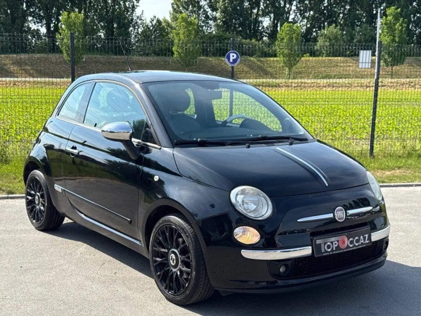 Fiat 500 0.9 8V TWINAIR 85CH S&amp;S BY GUCCI * EDITION LIM Noir - 2