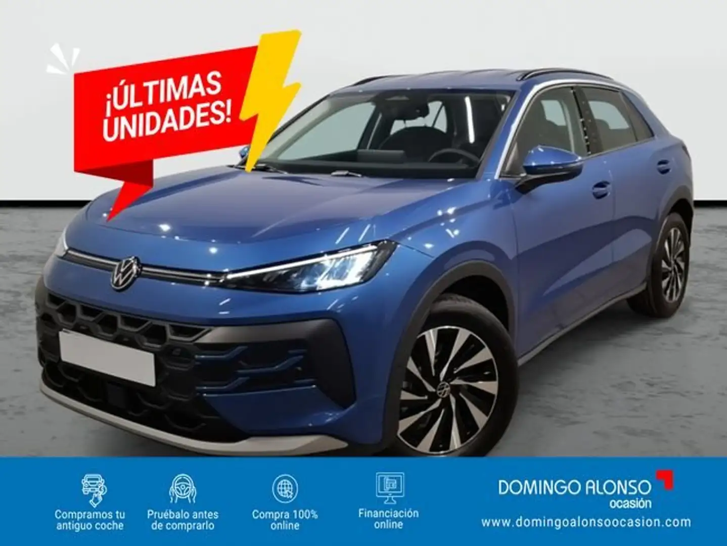 Volkswagen T-Roc Life 115 CV mHEV DSG7 Azul - 1