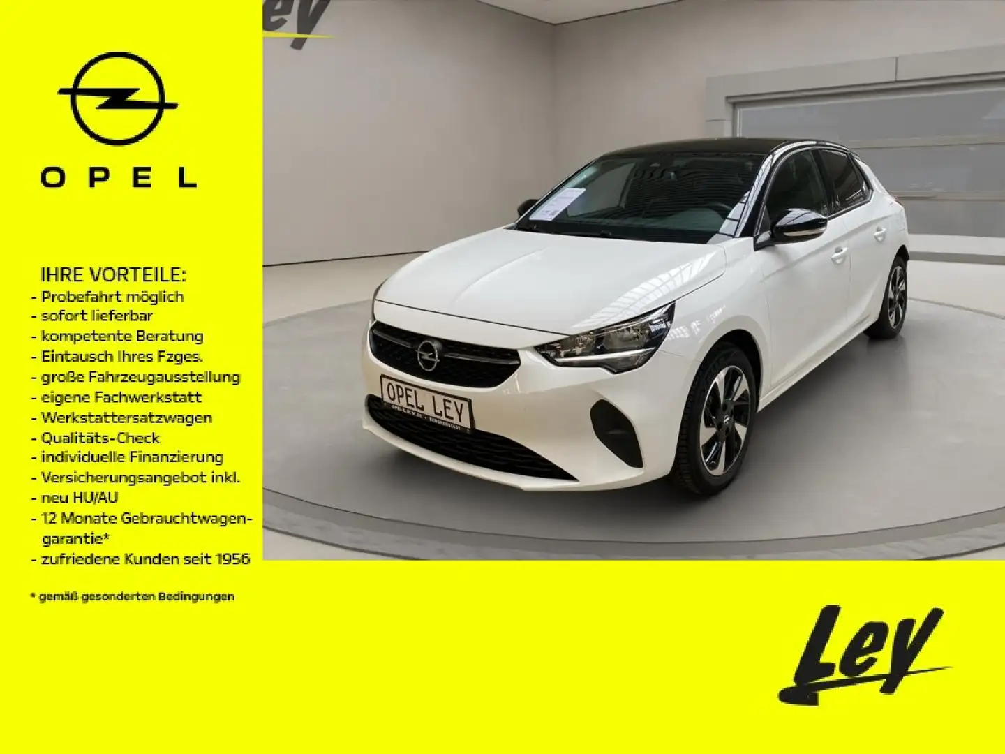 Opel Corsa-e e Edition Blanc - 1