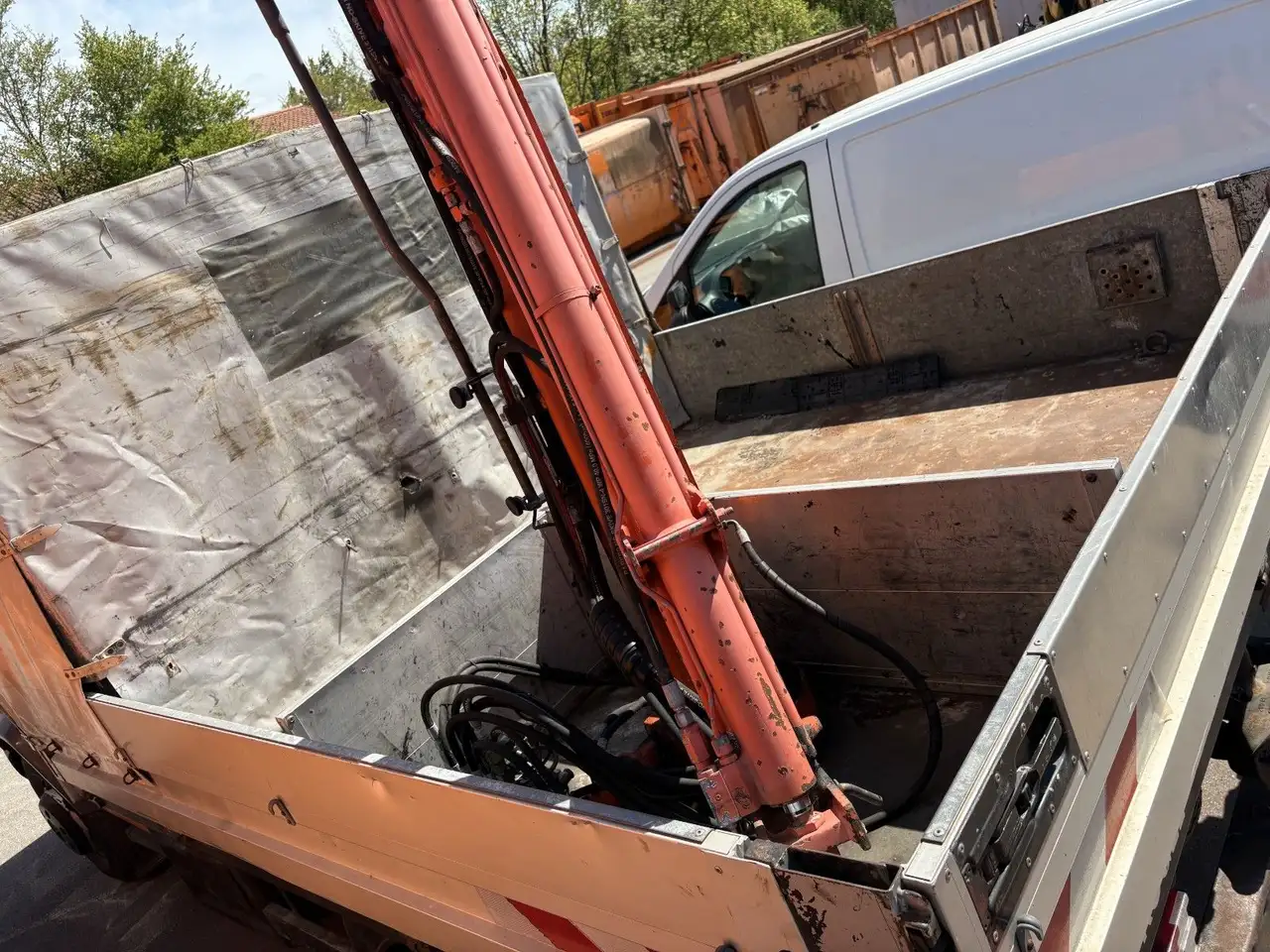 Mercedes-Benz Vario 614 D Pritsche Kran, foto 6