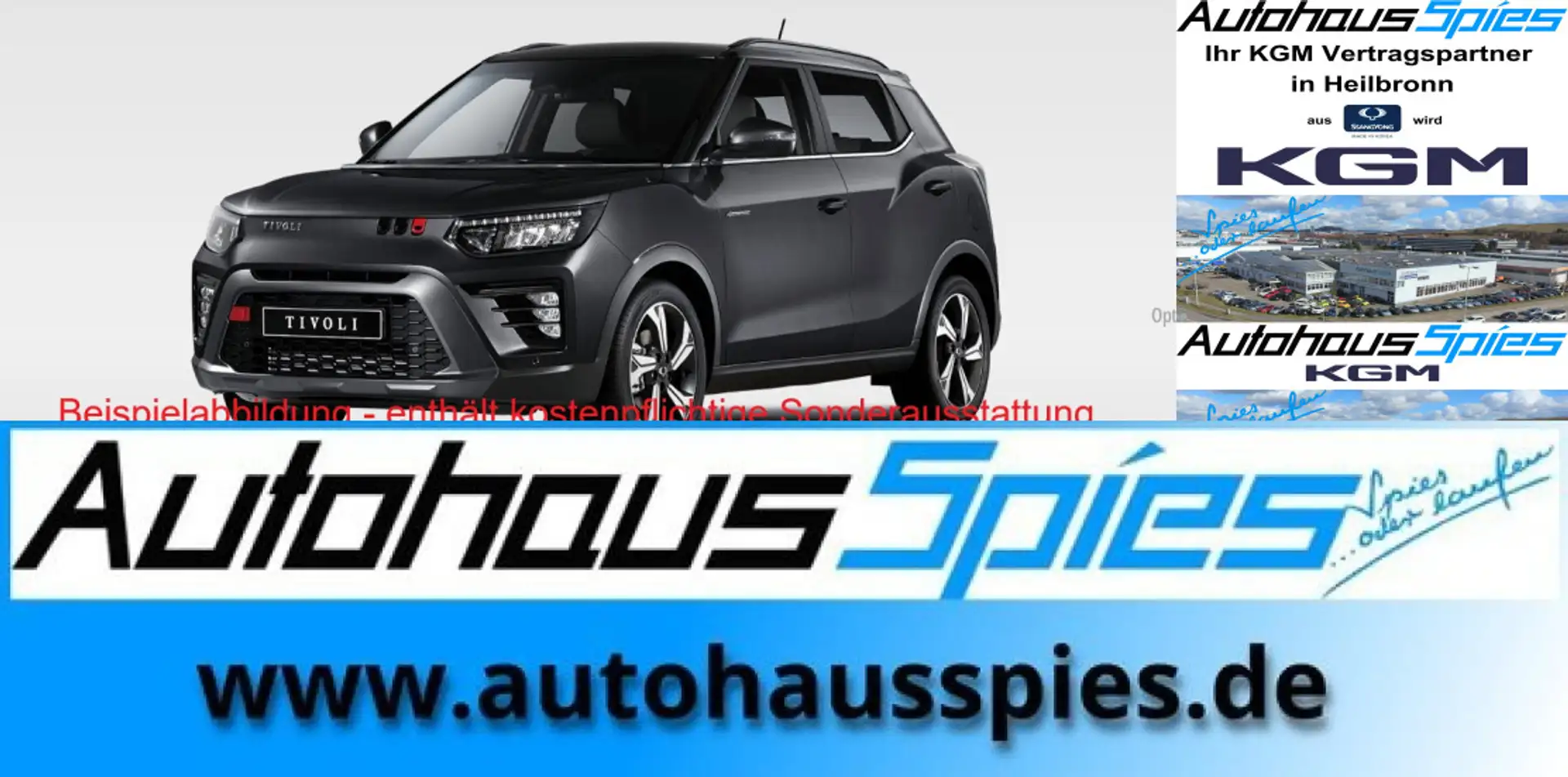 KGM Tivoli 1.5 T-GDI 2WD MT Nomad DigiCockpit RKam Nav Shz Negru - 1
