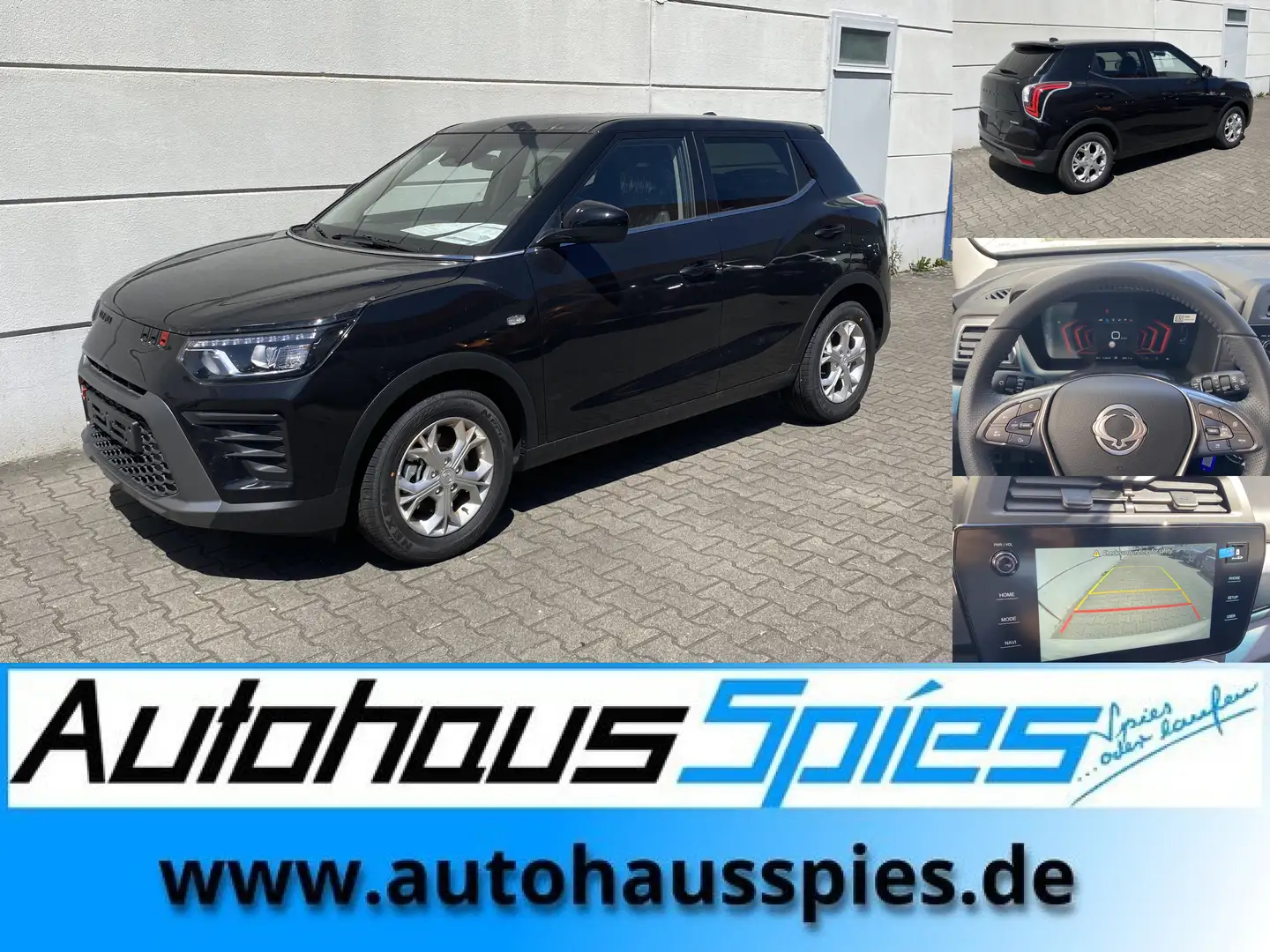 KGM Tivoli 1.5 T-GDI 2WD MT Nomad DigiCockpit RKam Nav Shz Zwart - 1