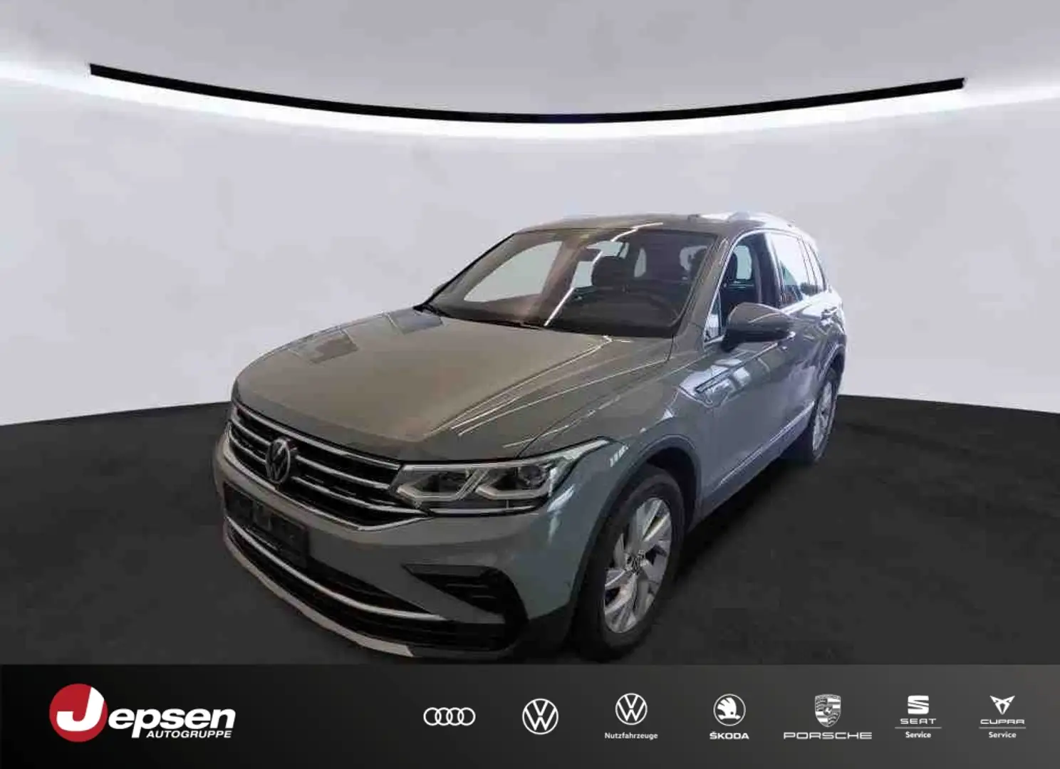 Volkswagen Tiguan 2.0 TDI DSG 4Motion Elegance /AHK Gris - 1