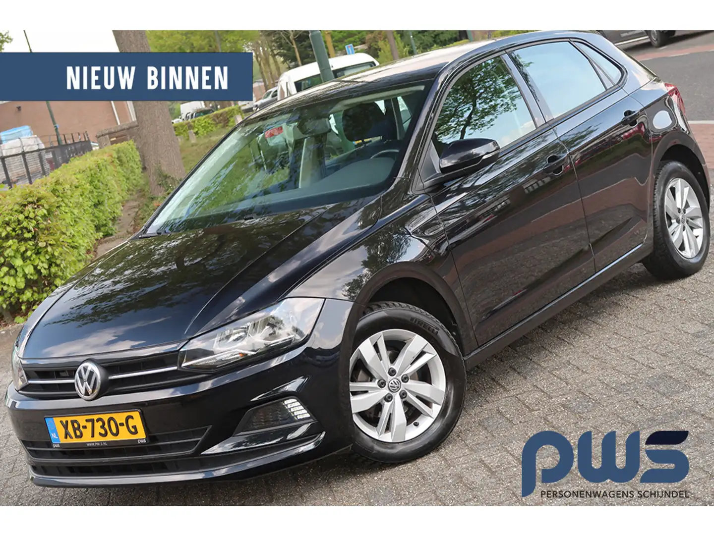 Volkswagen Polo 1.0 TSI Comfortline DSG / Airco / Adap. Cruise / A Zwart - 1
