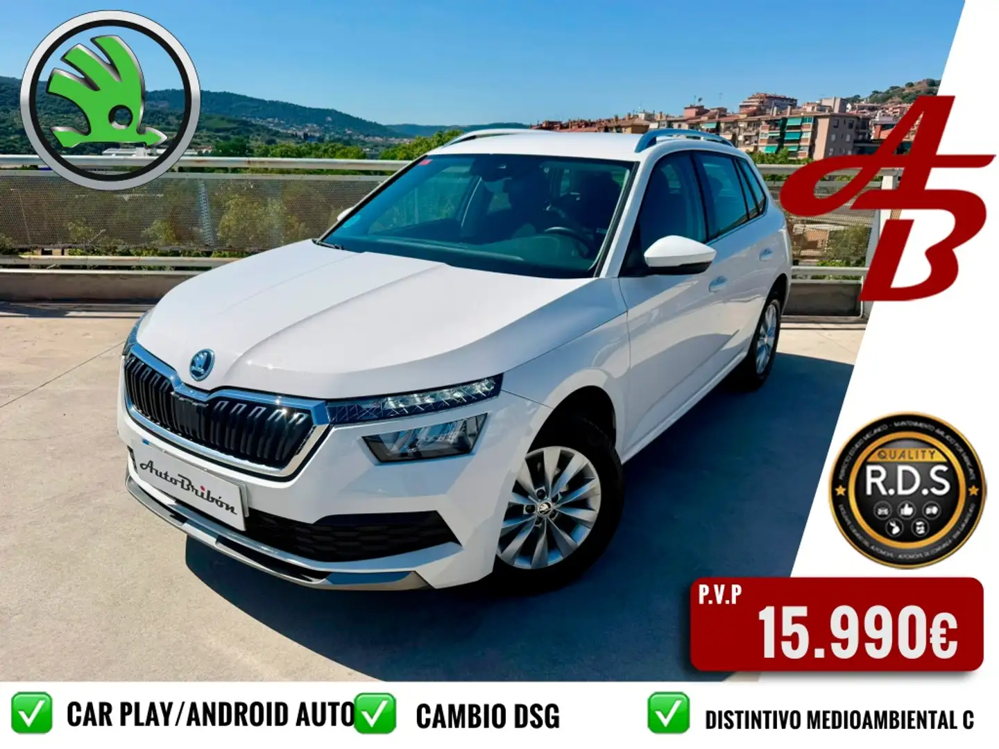 Skoda Kamiq 1.0 TSI Ambition 81kW DSG Blanco - 1