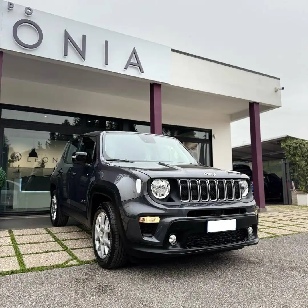 Jeep Renegade 1.6 mjt Limited 2wd 130cv CHILOMETRI ZERO Grijs - 1
