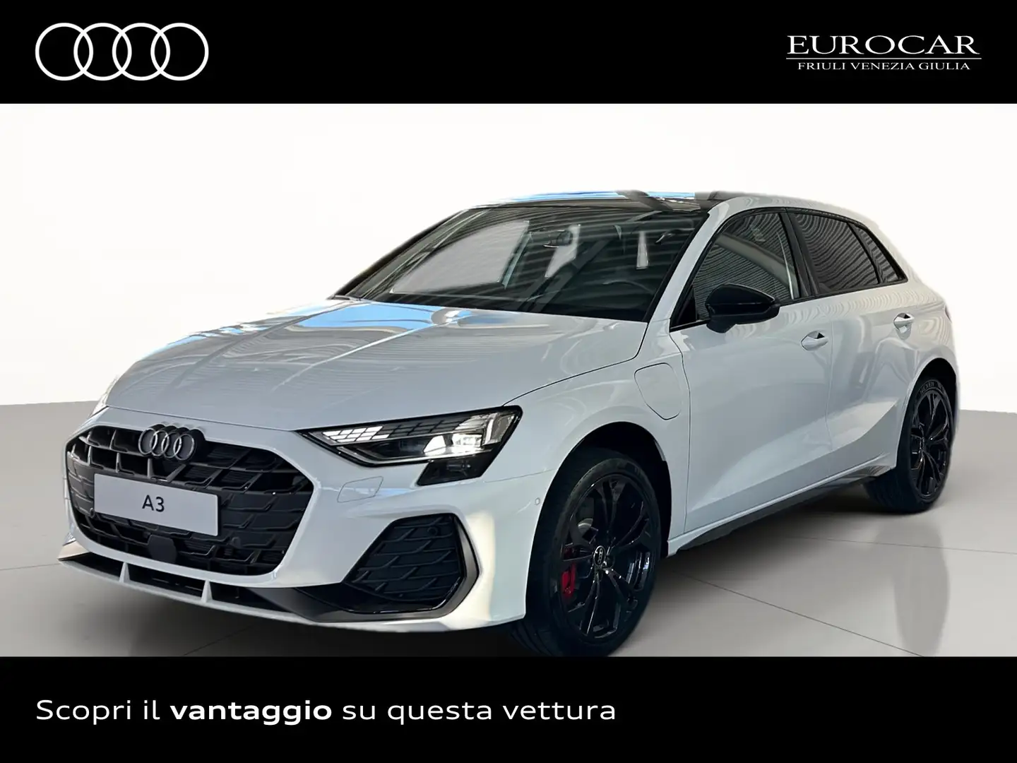 Audi A3 sportback 45 1.5 tfsi e s line edition s-tronic Blanc - 1