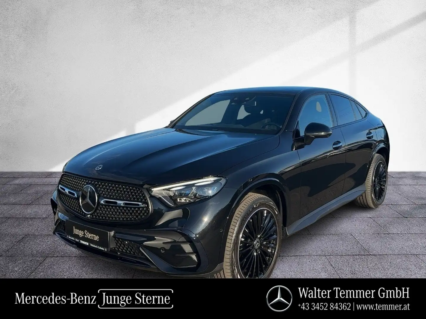 Mercedes-Benz GLC 300 d e 4MATIC Coupé NP € 100.513 AMG Prem+ Noir - 1