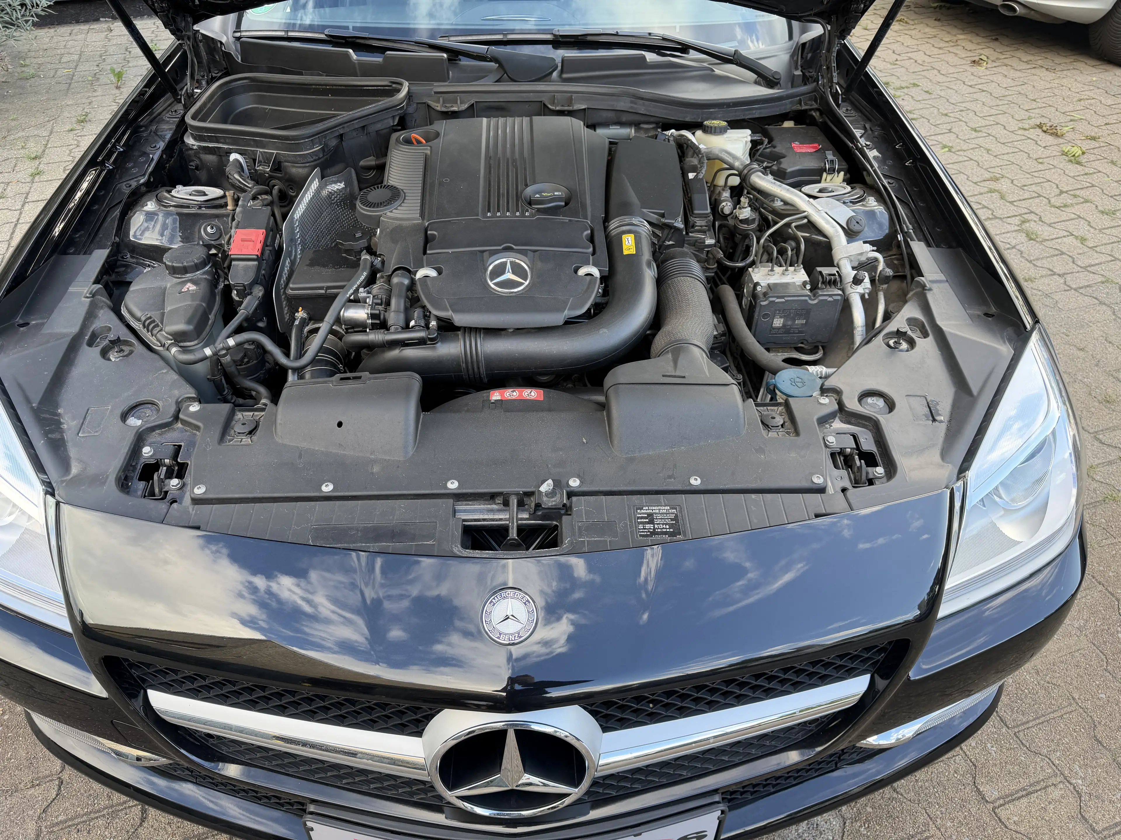 Mercedes-Benz SLK 200 BlueEfficiency 7G-TRONIC 1.Hand Voll S-Heft Top Gepflegt Leder Navi Schwarz — photo 20