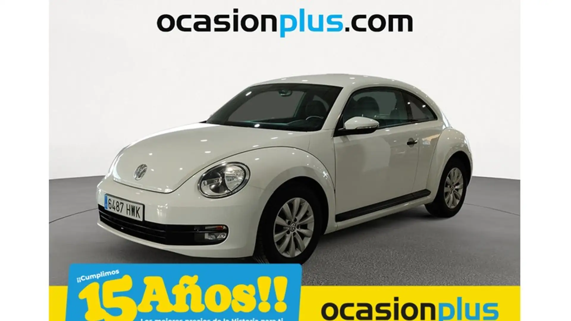 Volkswagen Beetle 1.6TDI Beetlemanía 105 Blanc - 1